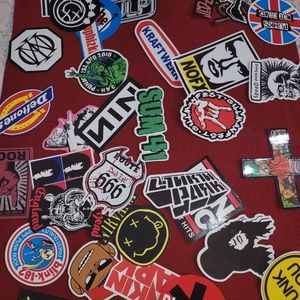 Band music rock stickers/ decals new